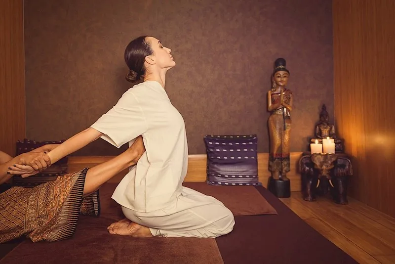 Behandlingsrom hos Benja Siam Thai Spa